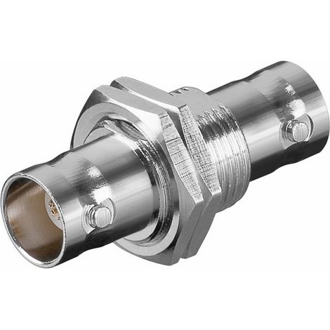 GOOBAY Connettore BNC F/F da Pannello 50 Ohm