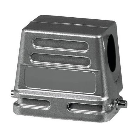 Amphenol C146 10G006 500 1 alloggiamento mobile 1 staffa longitudinale, 1 uscita cavo laterale, struttura bassa 1 pz