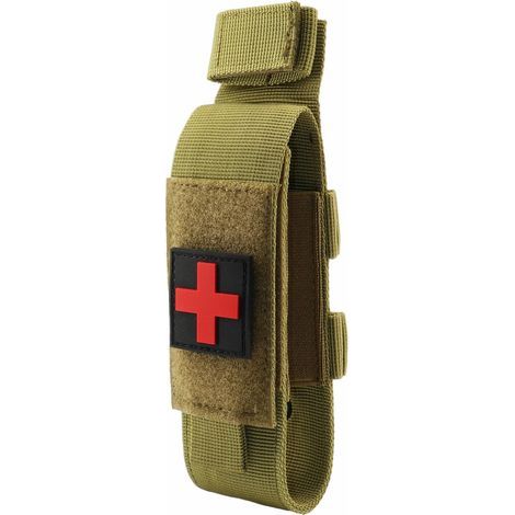 Garrot Tourniquet, Porte Garrot, Torniquet Pouch, Pochette De Garrot Portable, Sac De Rangement De Garrot, Pour Les Sports De Plein Air, La RandonnéE, L'Alpinisme Et Le Camping (vert) (1/5)