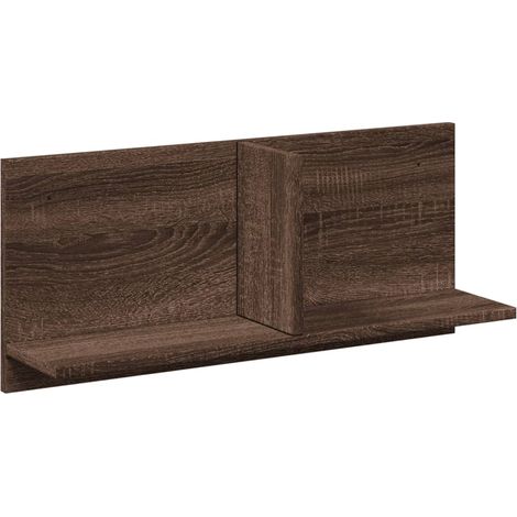Maison Exclusive - Wandschrank 70x16,5x30 cm Braun Eichen-Optik H