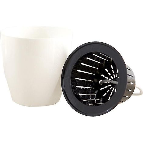 1 runder Blumentopf fürs Büro