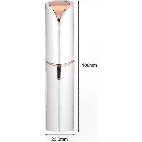 Nasen- und Gesichtshaarentfernung, präziser Augenbrauentrimmer, Trimmer für Bikinizone und empfindliche Bereiche, multifunktionales Schönheitswerkzeug (1/2)