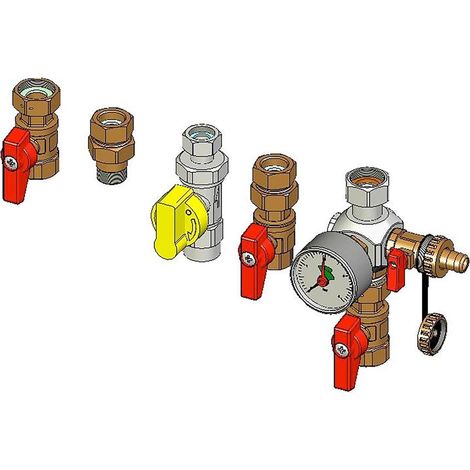 Remeha Anschlusssatz Combikessel für Calenta Ace Combi 28c