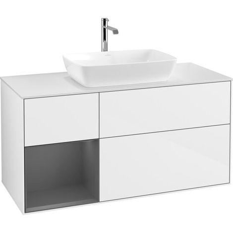 Villeroy & Boch F821GKGF Meuble sous-lavabo Finion F82 (1/2)