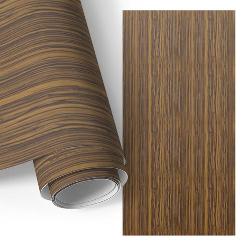 Möbelfolie - Klebefolie für Möbel - Selbstklebende - Deko-Folie für Küche Schrank Tisch & Fensterbank - Holzstruktur 50x100 cm