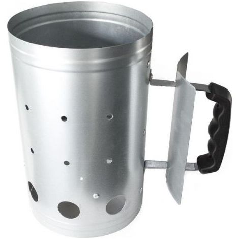 Barbecue BBQ accenditore carbonella manico di sicurezza ciminiera starter