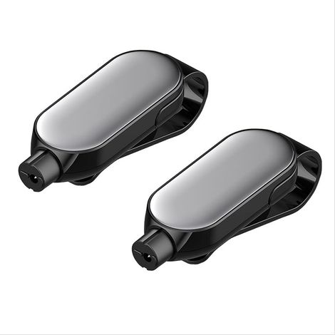 Kit di emergenza per auto, taglia cinture di sicurezza e rompivetro 2 in 1, colore nero (confezione da 2)