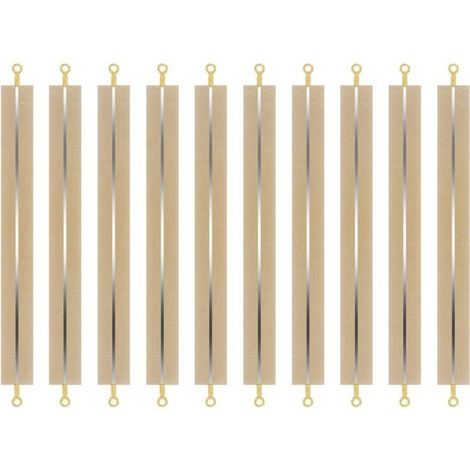 10 PièCes de Rechange pour Scelleuse à Impulsion, Bandes Thermoscellage 12 Pouces, éLéMents Remplacement, éLéMent Chauffant Impulsion (1/4)