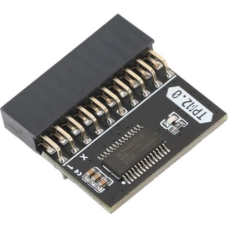 TPM2.0 20-Pin-Modul, TPM 2.0 20-Pin-Verschlüsselungssicherheitsmodul, 2 10P Standalone-Verschlüsselungsprozessor, TPM 2.0-Modul (1/4)
