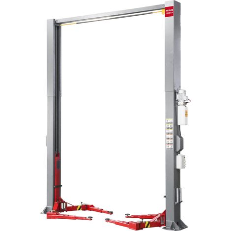 Mw Tools – Pont élévateur hydraulique 2 colonnes 6T – Hauteur 5000mm – Charge max 6T – Bras articulés pour tous véhicules – HB260AH