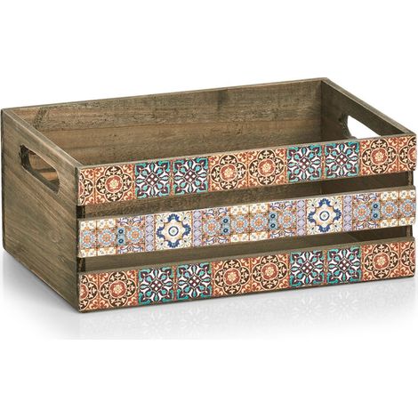 Deko-Kiste für Accessoires, MOSAIC, 32 x 22 x 13,5 cm, ZELLER - ZELLER