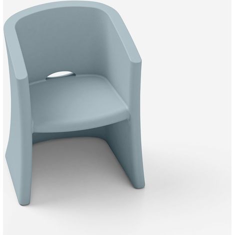 Gartenstuhl aus Polyethylen für den Außenbereich Breeze - Blau (1/3)