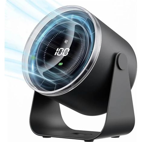 Mini bureau ventilateur de bureau USB sans brosse support mural silencieux (1/5)