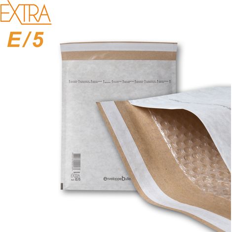 Lot de 10 Enveloppes à bulles EXTRA E/5 format 220x265 mm