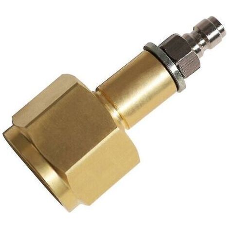Réservoir de dioxyde de carbone Co2 Cga320/w21.8 raccords d'écrou et de mamelon, cga320 (1/4)