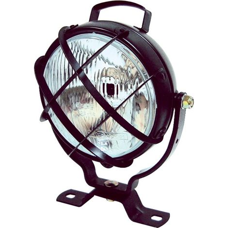 Projecteur de travail 147 mm – Ampoule H3 12V 55W – Cuvelage métal – Support axial inclinable et orientable – SIM