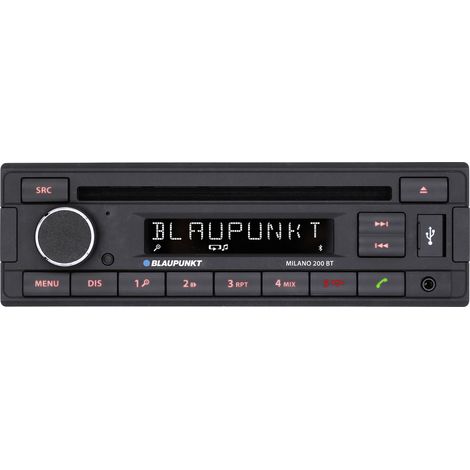 Blaupunkt Milano 200 BT Autoradio Bluetooth®-Freisprecheinrichtung (1/5)