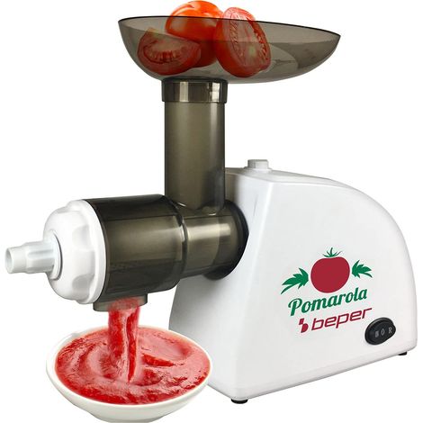 BEPER BP.720 Passapomodoro Elettrico con Filtro in Acciaio per Passata di Pomodoro, 300 W (1/5)