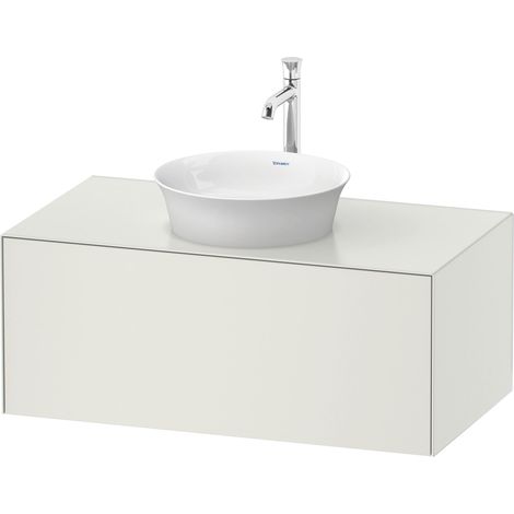 Duravit White Tulip, meuble sous-lavabo mural, largeur 1000 x