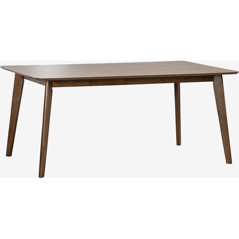 Tavolo da pranzo rettangolare in MDF e legno di gomma Kerhen SKLUM