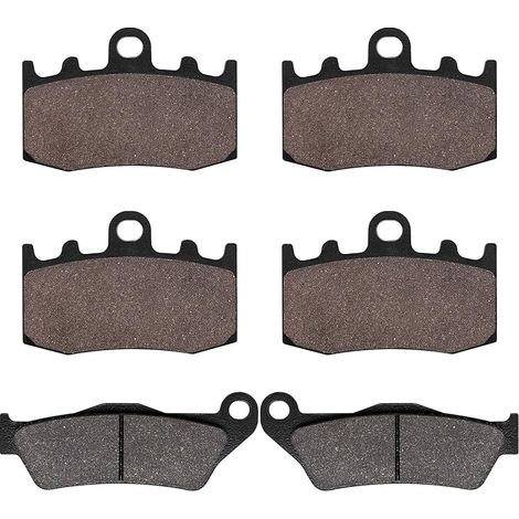 Plaquettes de Frein Avant/Arrière Kit pour BMW R 1150 RT (Integral ABS) 2000-2005 / R1200S 2006-2008 / R1200 RT 2005-2013 / RG 1200 GS (K25) Cast Wheels 2004-2008