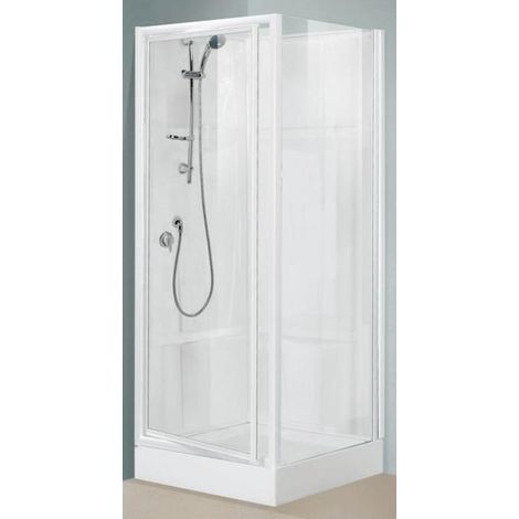 CABINE DOUCHE SMART PL.SUD G+F90 ALUTRADE IMPEXP EURL SMAGF90M-1D