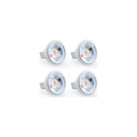Lampadina LED MR11 GU4 da 3W, luce bianca fredda 6000K, 12V AC/DC, equivalente a una lampadina alogena da 35W. Ideale per casa, ufficio, negozio, supermercato, bar, caffè, mostre, hotel, ristoranti, e
