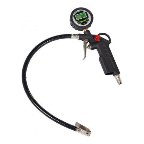 Einhell 4133115 Medidor digital de presión de neumáticos negro y verde (1/4)
