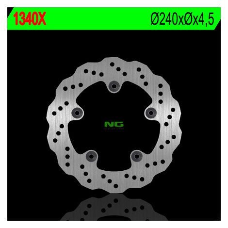 Disco de freno trasero NG para Honda CB 650, Integra 670, CTX 700, NC 750 X/S Wave