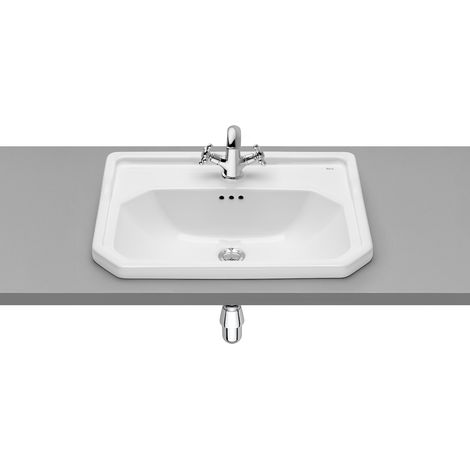 Lavabo de porcelana de encimera CARMEN - ROCA (1/2)