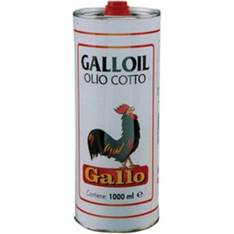 4 x OLIO DI LINO COTTO GALLO DA 5 L