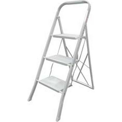1PZ SGABELLO IN ACCIAIO - 3 gradini cm.45x3x115h.