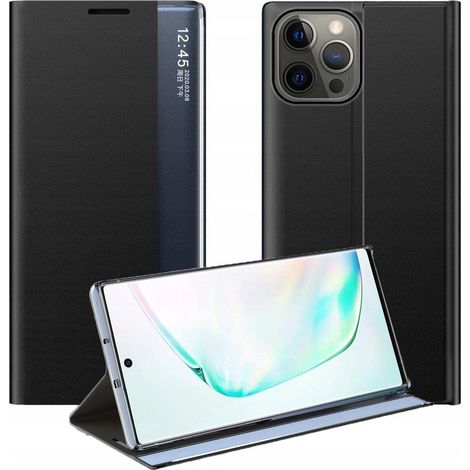 Custodia Smart Cover Sleep per iPhone 13 Pro, nera (1/5)