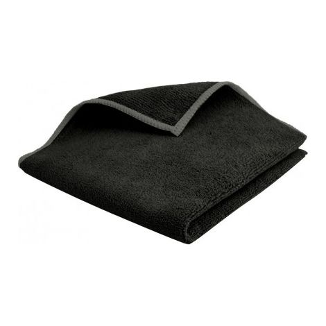 Lavette microfibre noire paquet de 5