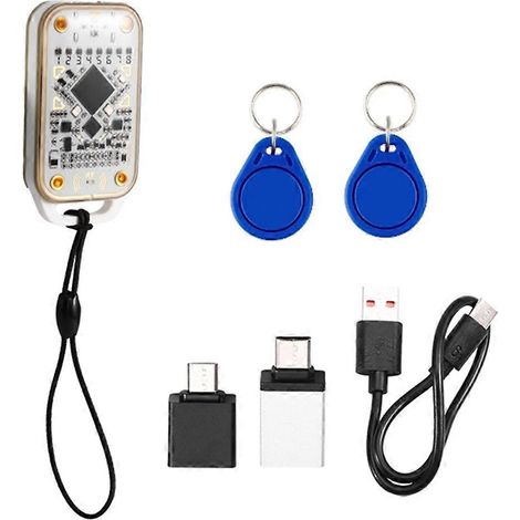 Chameleon V3.0 Émulateur de puce RFID Lecteur NFC Lecture/écriture 125 kHz 13,56 MHz Copieur d'étiquettes intelligentes pour cartes à puce + 2 porte-clés (1/5)