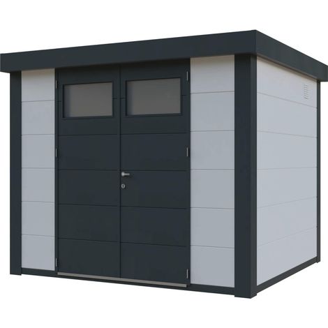 Caseta Metalica Jardin Novo Habitat Nh6 Blanca (1/5)