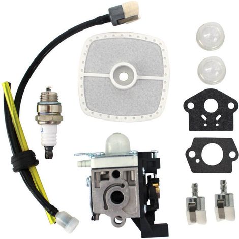 Einstellbarer RB-K93-Vergaser für Echo SRM-225 GT-225 PAS-225 GT-225, Leichtstartvergaser mit Tuning-Kit und Primerpumpe (1/5)