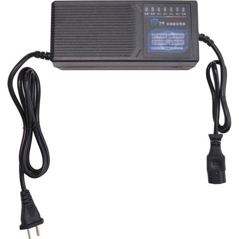Chargeur batterie plomb-acide 60V 20AH avec affichage 7 lumières et protection fuite (1/5)
