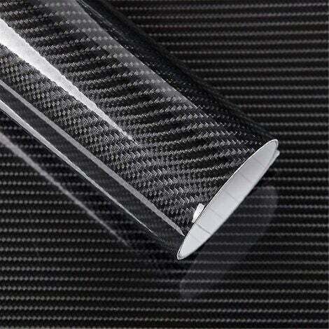 Pellicola vinilica autoadesiva effetto fibra di carbonio Starlight-5D, rotolo da 152 cm x 30 cm, per auto, computer, custodia per smartphone, moto, veicolo, 1 pezzo. (1/3)