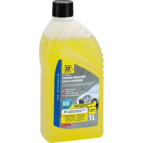 Superior-Giallo G12+, liquido radiatore - (-20°C/+105°C) - 1 L