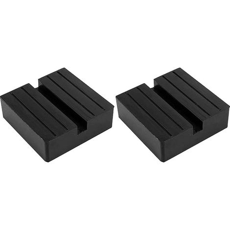 Lot de 2 supports en caoutchouc pour cric de voiture, tampon en caoutchouc cric, accessoire (1/5)