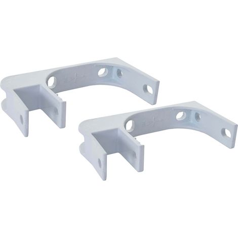 [NEUWERTIG] 2er-Set Deckenhalterung für Markise HHG-543 E49, Wandhalterung Deckenmontage Adapter