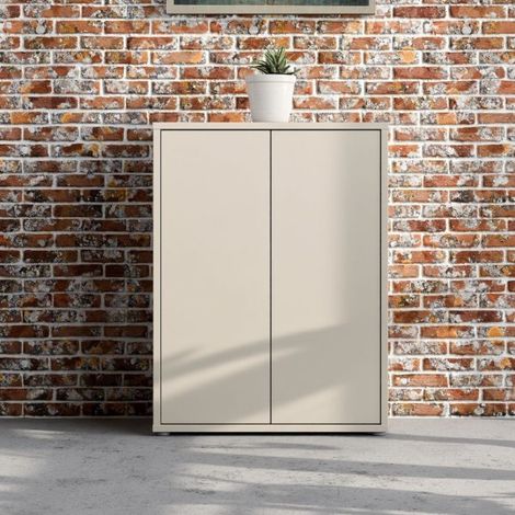 Mobile multiuso 2 ante colore cashemere 74.5x35x99 Medea
