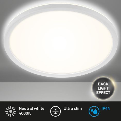 LED Bad-Deckenleuchte, weiß, LED/18W (1/5)