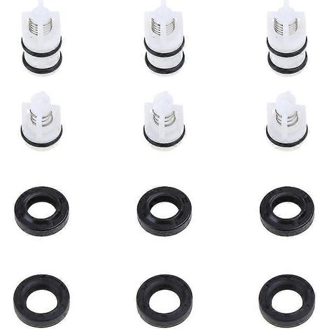 Kit de réparation pour tête de lavage de pompe haute pression, pièces de rechange pour pompe à eau, accessoires (tête de pompe triangulaire) (1/5)