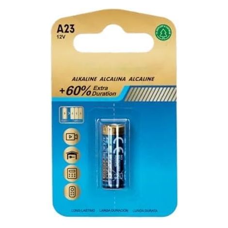 1 Pile alcaline 23 A 12 V, idéale pour Les appareils électroniques, Les télécommandes et Les Articles d'usage Quotidien. (1/5)