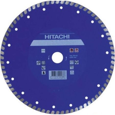 HiKOKI Accessoires - Disque de tronçonnage diamantée pour matériaux durs 115x22,2 mm 752821