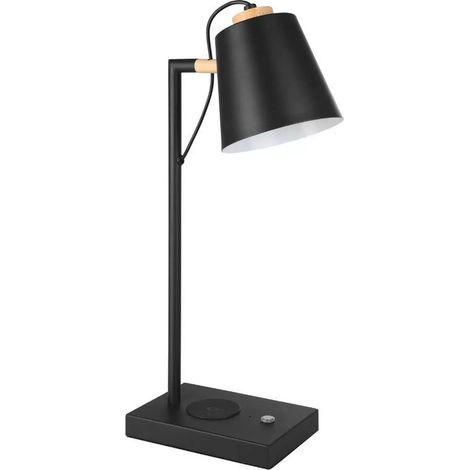 [NEUWERTIG] B-Ware Eglo Lacey Qi Led Tischleuchte Schreibtischlampe Tischlampe Lampe Touchdimmer