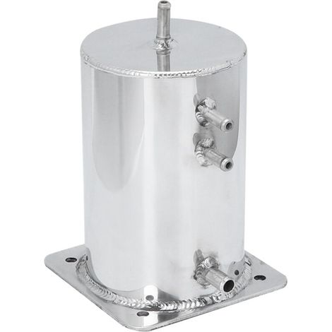Oil surge tanks, polished alloy 2 LT mirror polished fuel surge tanks for racing drift rally. (1/5)