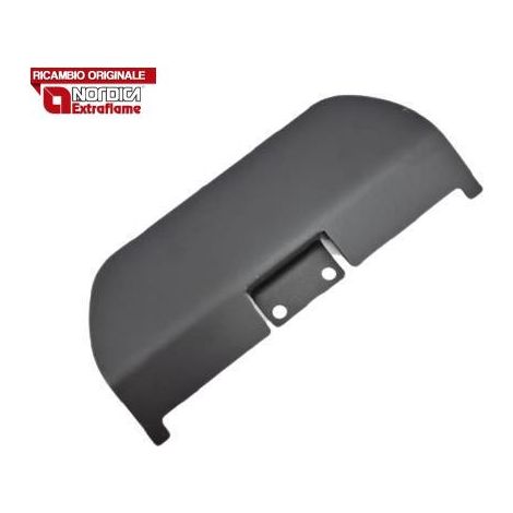 EXTRAFLAME - 003277411 - Battifiamma nero in acciaio (1/2)